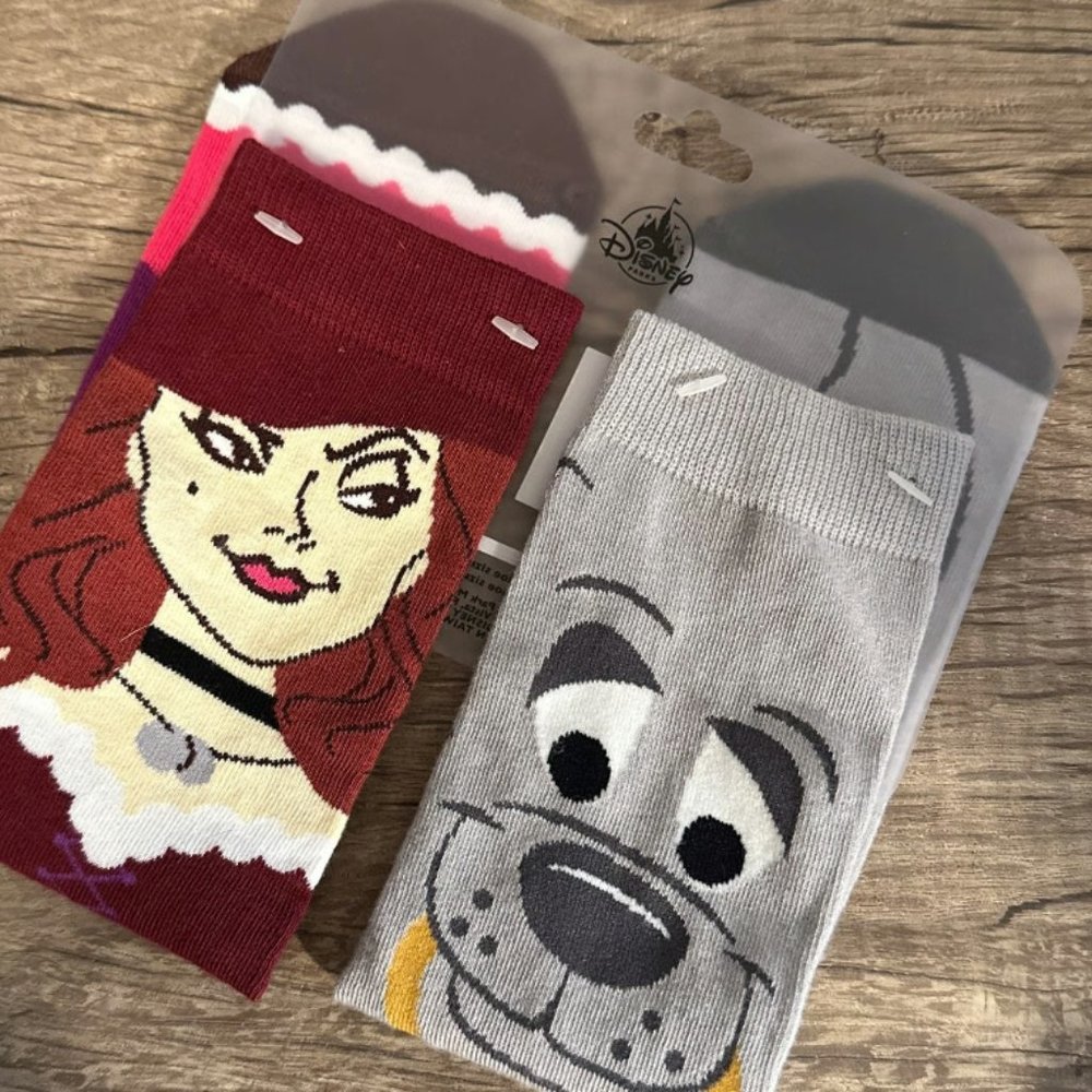 Disney Parks Pirate of the Carribean Socks Unisex NEW